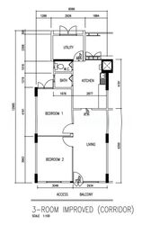 Blk 119 Bukit Merah View (Bukit Merah), HDB 3 Rooms #596760991